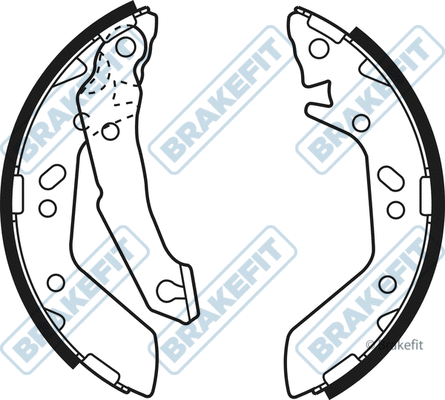 Brake Shoe Set (BSH1109)