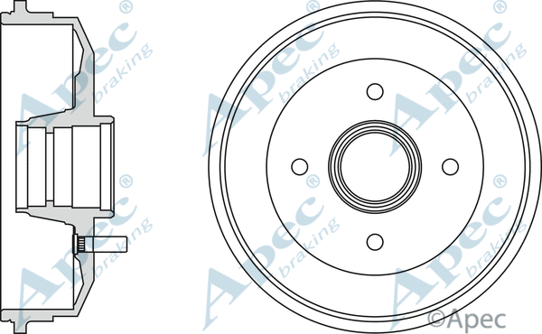 Brake Drum (DRM9153)