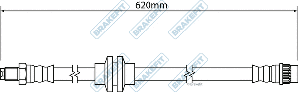 Brake Hose (BHO4340)