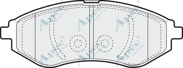 Brake Pad Set, disc brake (PAD1319)