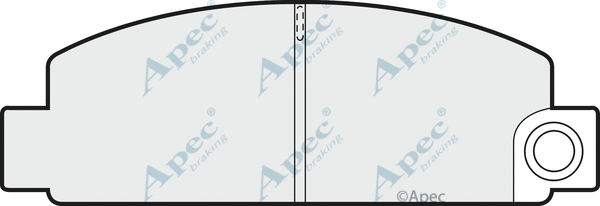 Brake Pad Set, disc brake (PAD346)