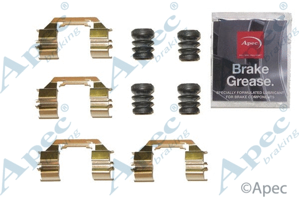 Accessory Kit, disc brake pad (KIT1285)
