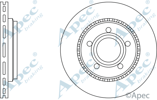 Brake Disc (DSK616)