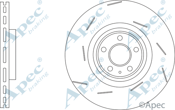 Brake Disc (DSK3304)