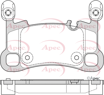 Brake Pad Set, disc brake (PAD2276)