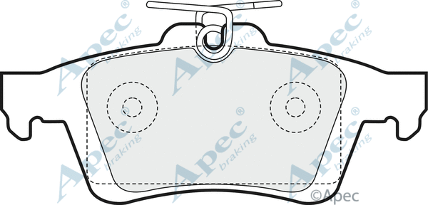 Brake Pad Set, disc brake (PAD1444)
