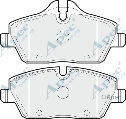 Brake Pad Set, disc brake (PAD1443)