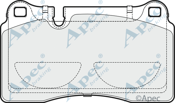 Brake Pad Set, disc brake (PAD1891B)
