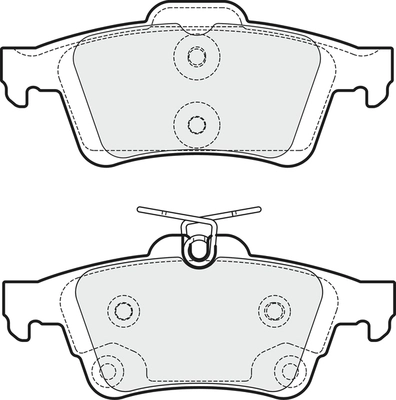Brake Pad Set, disc brake (PD3314)
