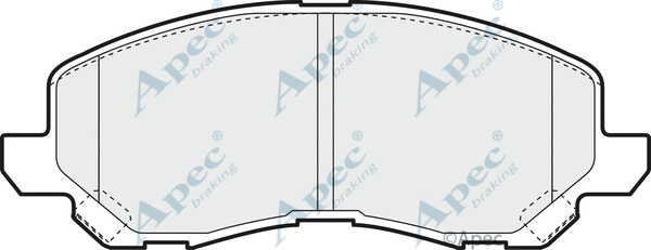 Brake Pad Set, disc brake (PAD1376)