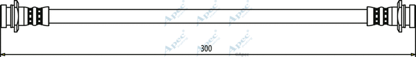 Brake Hose (HOS3381)
