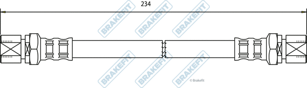 Brake Hose (BHO4015)
