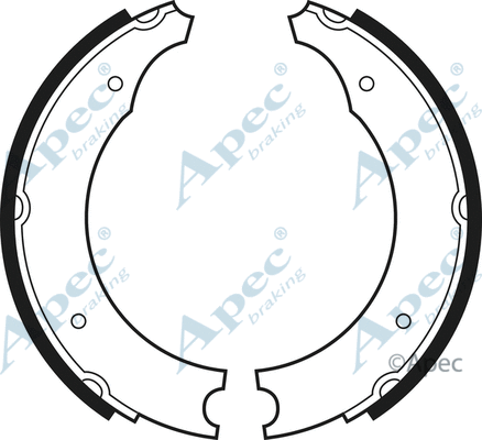 Brake Shoe Set (SHU7)