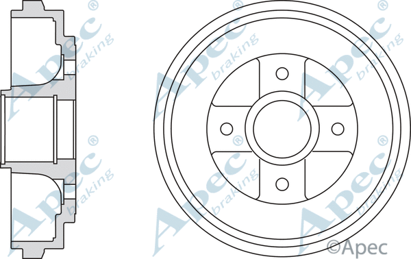 Brake Drum (DRM9201)