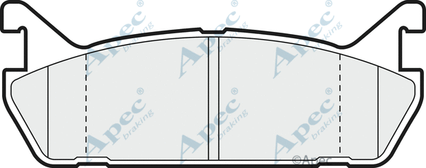 Brake Pad Set, disc brake (PAD683)