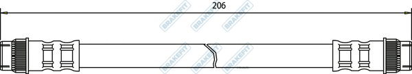 Brake Hose (BHO4048)