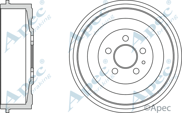 Brake Drum (DRM9710)