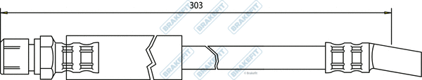 Brake Hose (BHO4014)
