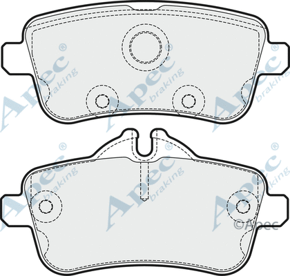 Brake Pad Set, disc brake (PAD1894)