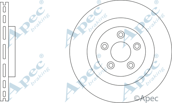 Brake Disc (DSK3489)