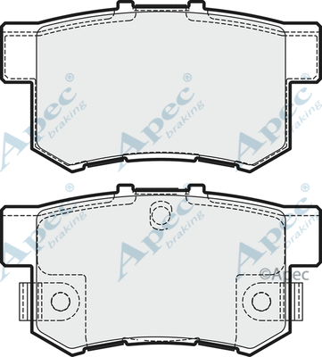 Brake Pad Set, disc brake (PAD1829)