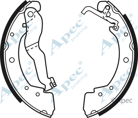 Brake Shoe Set (SHU526)