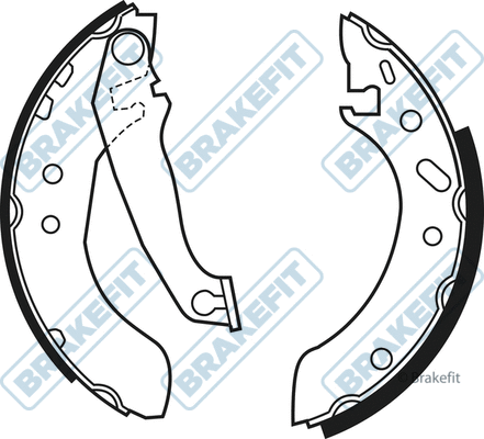Brake Shoe Set (BSH1008)