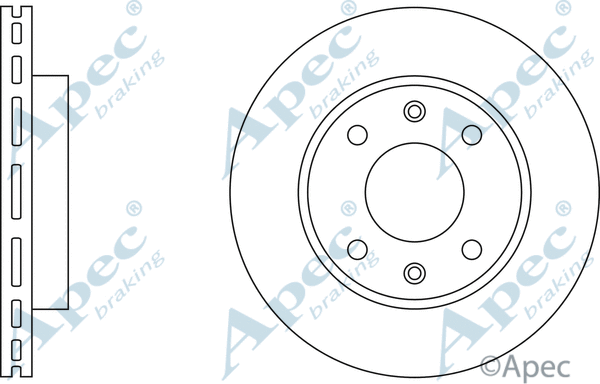 Brake Disc (DSK218)