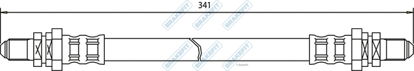 Brake Hose (BHO4012)