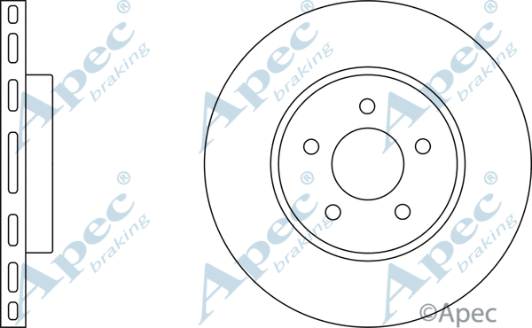 Brake Disc (DSK2034)