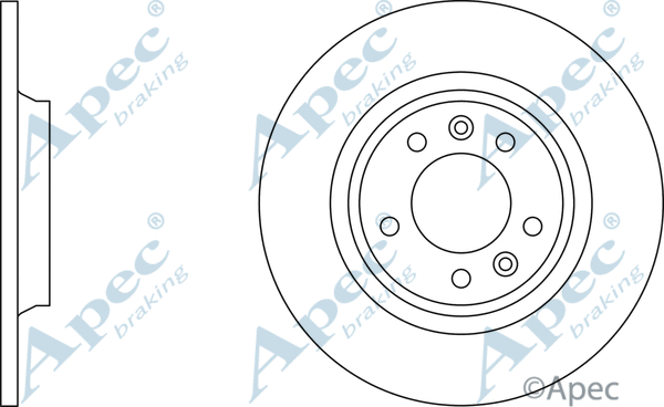 Brake Disc (DSK2227)