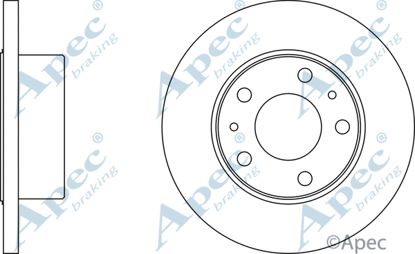 Brake Disc (DSK833)