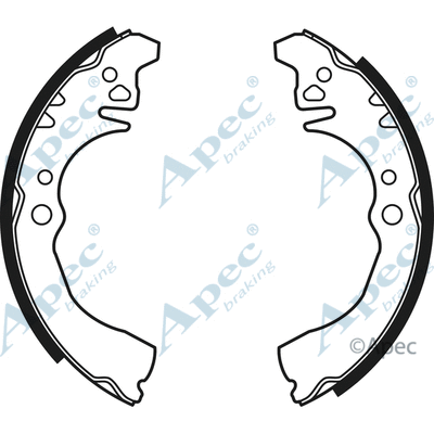 Brake Shoe Set (SHU605)