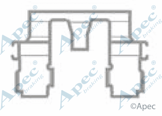 Accessory Kit, disc brake pad (KIT413)