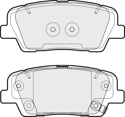 Brake Pad Set, disc brake (PD3662)