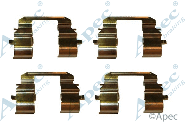 Accessory Kit, disc brake pad (KIT1280)