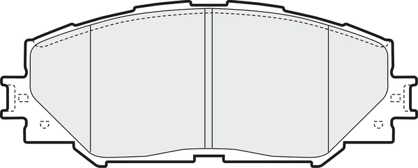 Brake Pad Set, disc brake (PD3644)