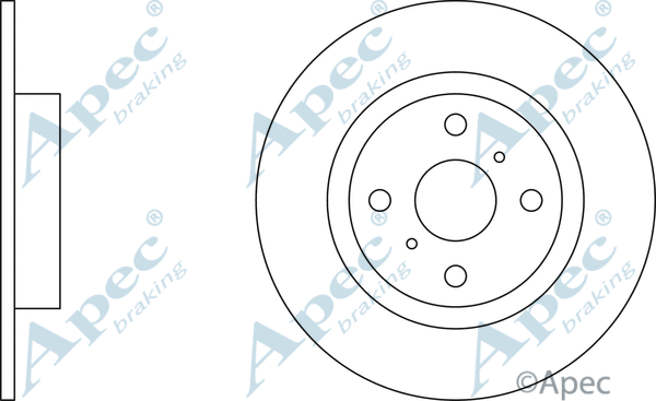 Brake Disc (DSK342)