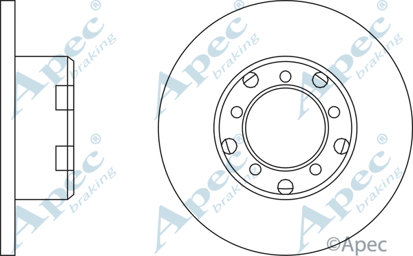 Brake Disc (DSK544)
