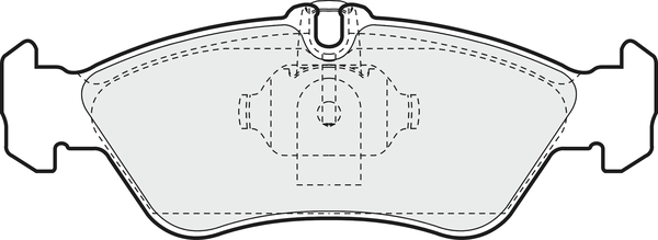 Brake Pad Set, disc brake (PD3113)