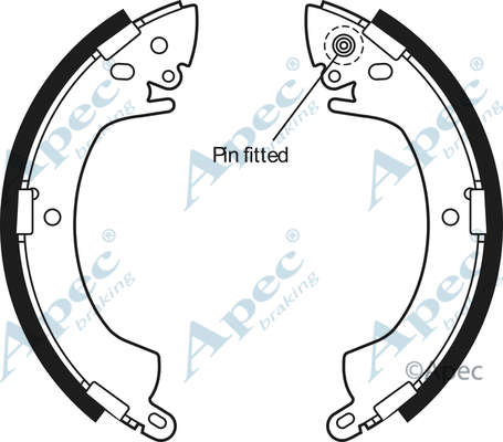 Brake Shoe Set (SHU399)