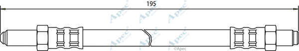 Brake Hose (HOS3105)