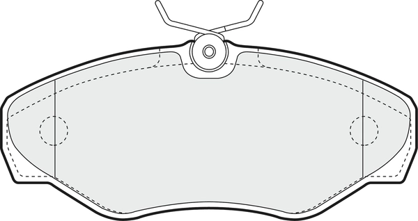 Brake Pad Set, disc brake (PD3058)