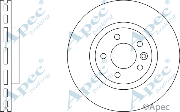 Brake Disc (DSK2323)