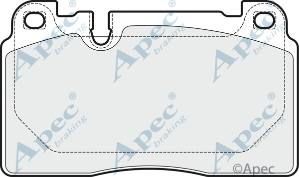 Brake Pad Set, disc brake (PAD1936B)