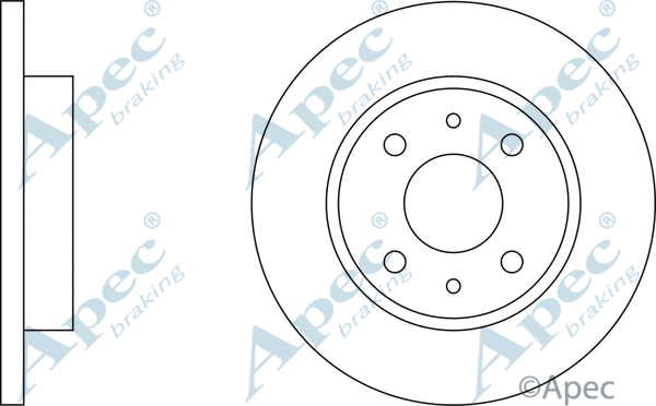 Brake Disc (DSK142)
