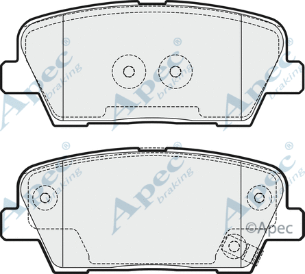 Brake Pad Set, disc brake (PAD1753)
