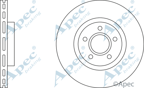 Brake Disc (DSK2210)