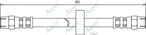 Brake Hose (HOS3325)