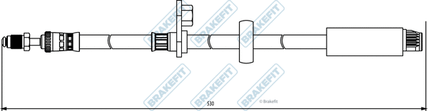 Brake Hose (BHO4182)